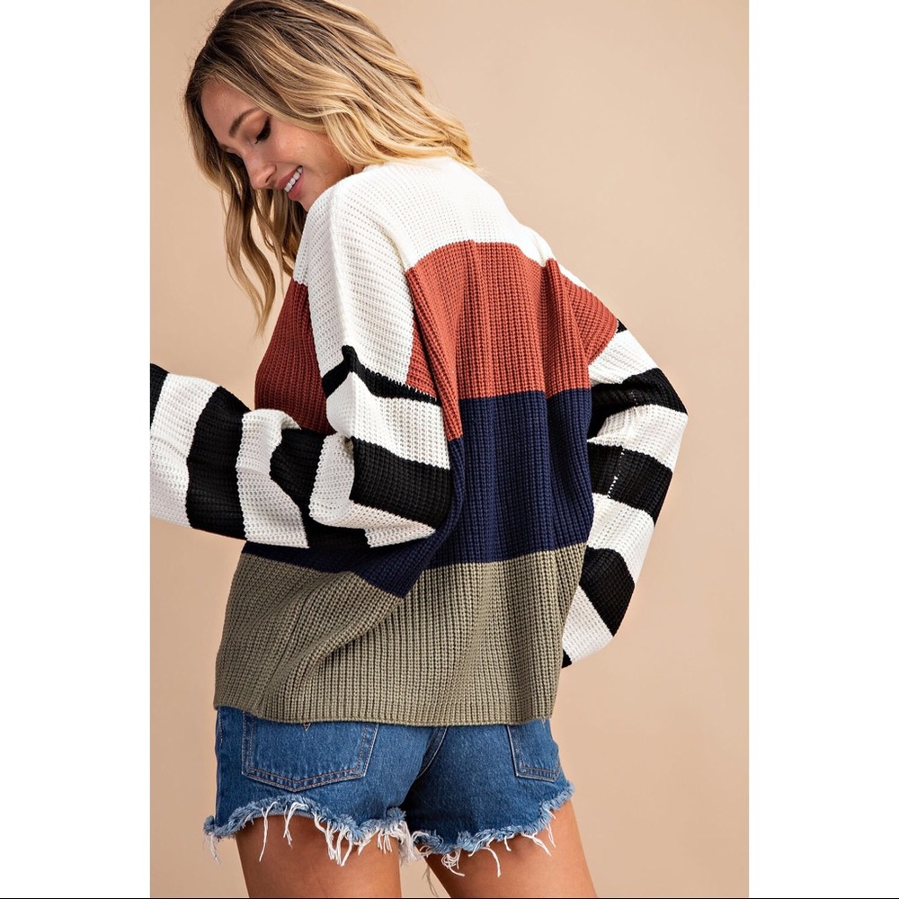 Ember Colorblock Sweater - Picture 4 of 5